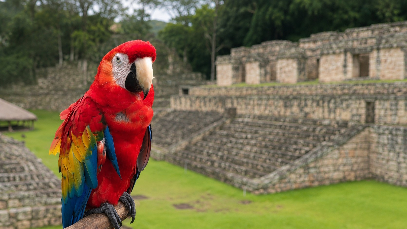 Guara Roja, ave nacional de Honduras